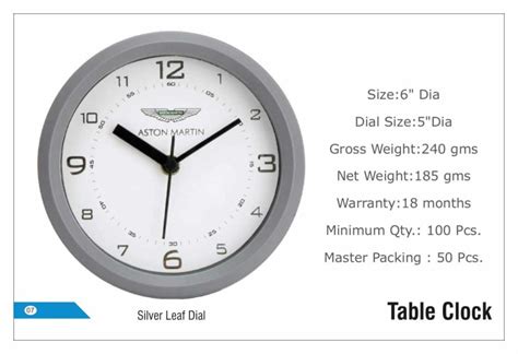 Table Clocks | Logo Printing Promotional Table Clocks