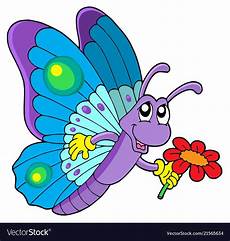 malvorlagen schmetterling lustig butterfly holding flower vector image on malvorlagen schmetterling lustig butterfly holding flower vector image on