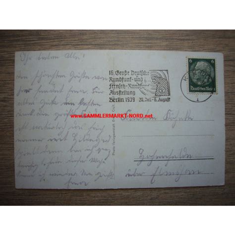 Kriegsmarine - Panzerschiff "Deutschland" - Seitenansicht - Postkarte ...