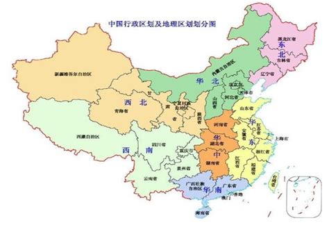 中国36个省份地图（高清大图） - 找济南
