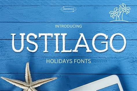 Ustilago Holidays Font | Webfont & Desktop