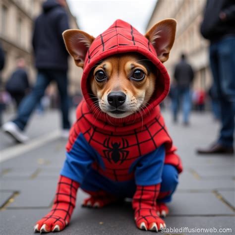 Spider-Man as a Dog | Stable Diffusion Online