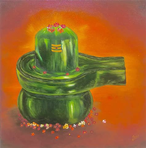 Emerald Lingam – Oil On Canvas | SKAC