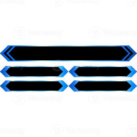 Banner Template for Questions and Choices UI Design, Blank Question and ...