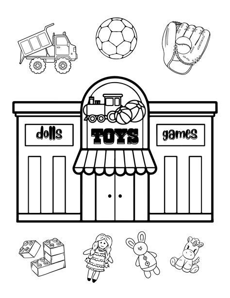 Shopkeeper Coloring Pages 的图像结果