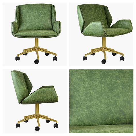 Green Office Chairs - Velvet & Leather Available | Lakeland Furniture