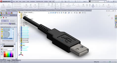 SolidWorks USB Tutorial 的图像结果