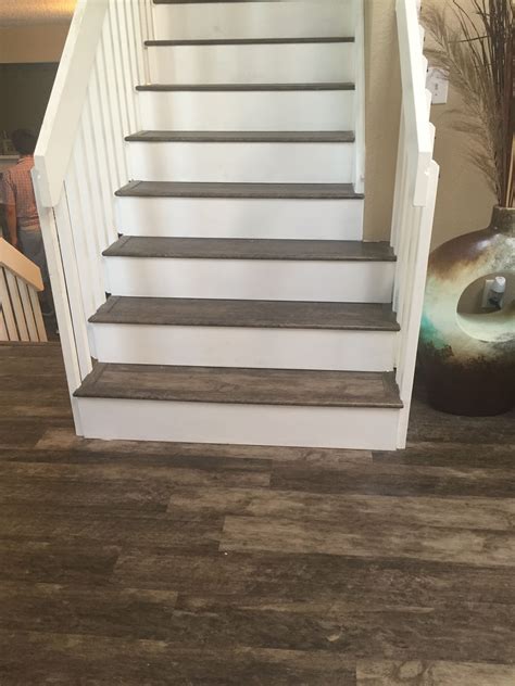 Vinyl Plank Flooring On Stairs - Flooring Designs