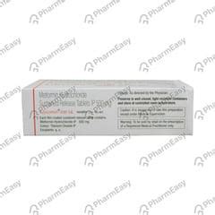 Glycomet Sr 500 MG Tablet (10): Uses, Side Effects, Price & Dosage ...