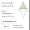 17. In the given figure, bisectors of the exterior angles B and C ...