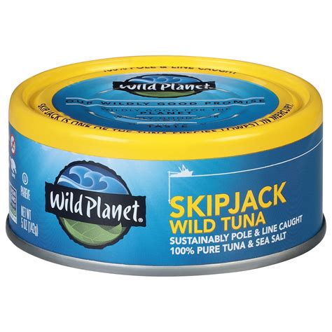 Wild Planet Skipjack Wild Tuna 5 oz - Walmart.com