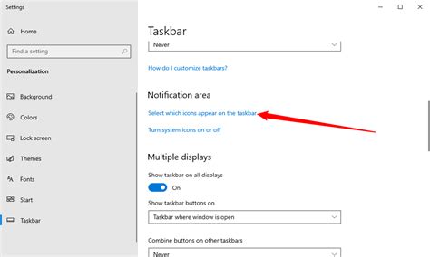 Image result for Setting Taskbar Icons