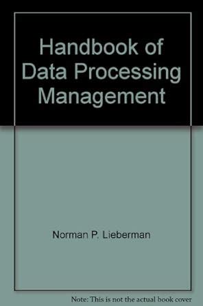 Handbook of Data Processing Management: System Life Cycle Standards ...