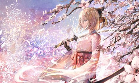 Anime Cherry Blossom Wallpapers - Top Free Anime Cherry Blossom ...