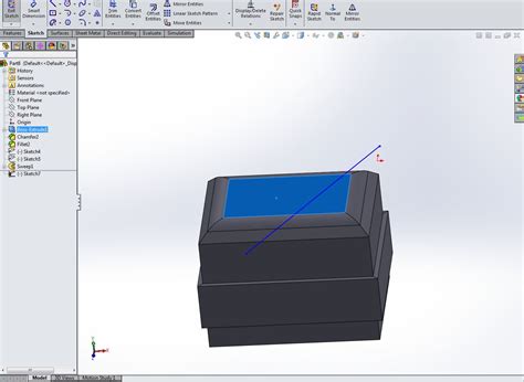 Image result for SolidWorks Using Split Feature to Copy a Solid Body