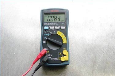 Image result for Multimeter Continuity Function