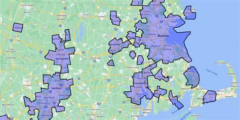 Image result for Massachusetts Area Code Map