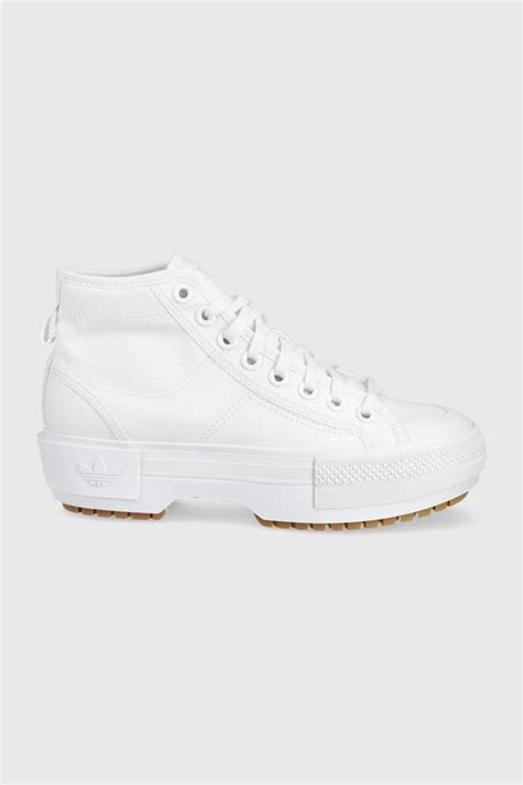 adidas Originals trampki Nizza Trek GZ8858 damskie kolor biały GZ8858 ...