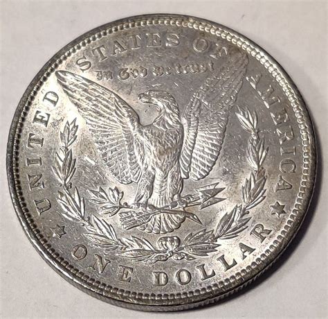 1896 Morgan Silver Dollar Philadelphia Mint Lot of TWO One dollar $1 ...