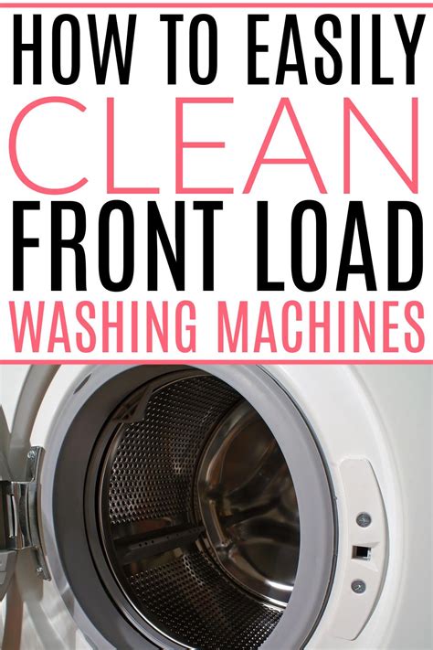 How to Clean Front Load Washer 的图像结果