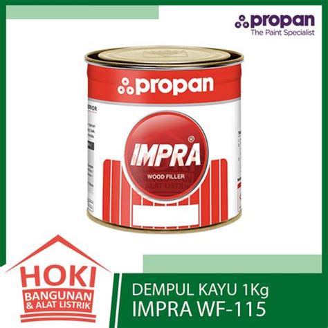 Jual WOOD FILLER PROPAN IMPRA WF 115 1Kg Jati - Kamper - Plamir Dempul ...