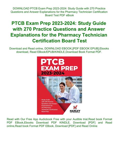 DOWNLOAD PTCB Exam Prep 2023-2024 Study Guide with 270 Practice ...