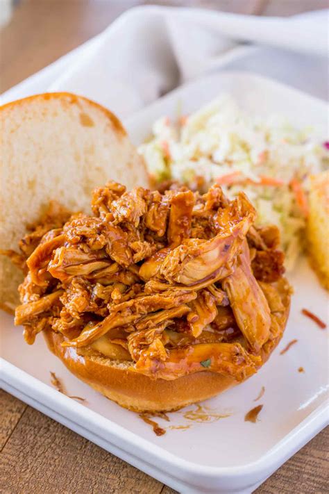 BBQ Pulled Chicken Recipe [VIDEO] - Dinner, then Dessert