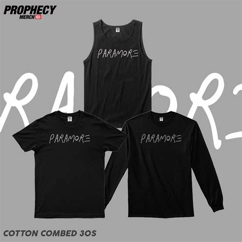 Paramore BAND T-SHIRTS / BAND T-SHIRTS / MUSIC T-SHIRTS / เสื้อยืดโลหะ ...