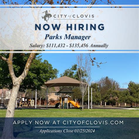 City of Clovis on LinkedIn: NOW HIRING: After nearly 30 years with the ...