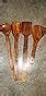 Buy Jk Handicrafts Handmade Wooden Non-Stick Serving and Cooking Spoon ...