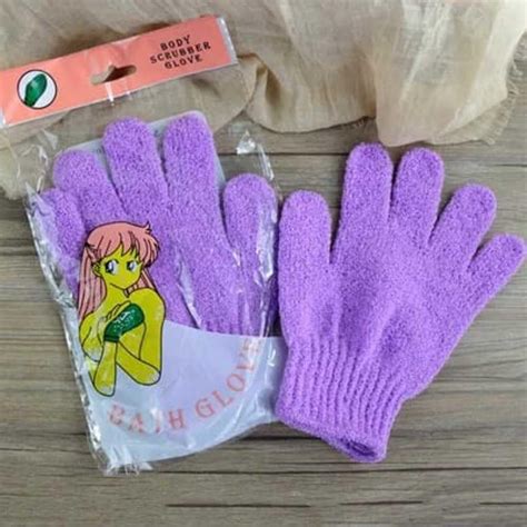 Buy ENLIWISH Exfoliating gloves - Body Scrubber for Bathing - Wash ...