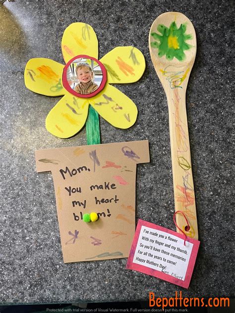 Creative Mother's Day Crafts for Preschoolers: Free Crafting Ideas | Mothers day crafts, Diy ...