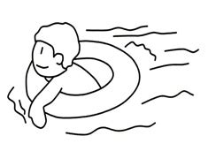 Swim简笔画 的图像结果