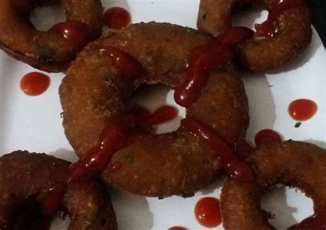 Poha doughnut Recipe by Naina Bhojak - Cookpad