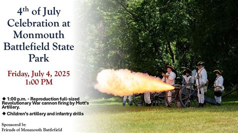 4th of July Celebration at Monmouth Battlefield State Park, Monmouth ...
