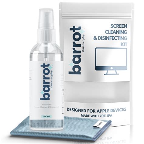 BARROT Screen Cleaning Kit (100ml)- Designed For Apple & Other Devices
