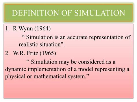 What Is Simulation 的图像结果