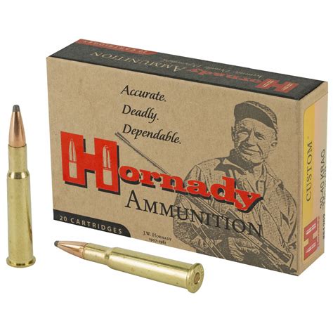 Hornady Custom .3040 KRAG 180gr Interlock 20 Rounds [MPN: 81202 ...