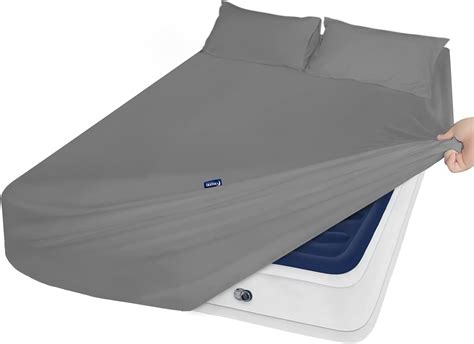Amazon.com: Deep Pocket Twin Sheets Set for Air Mattress - Extra Deep ...
