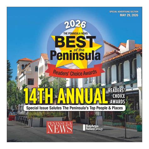2026: Best of the Peninsula by Bay Area News Group Marketing - Issuu