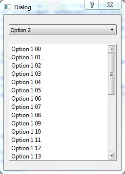 Python PyQt5 Listwidget 的图像结果