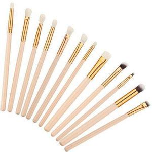 shadespalace PACK OF 12 PROFESSIONAL MAKE UP BRUSHES SET FOUNDATION ...