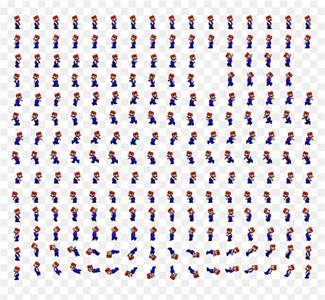 Mario Sprite Sheet Png