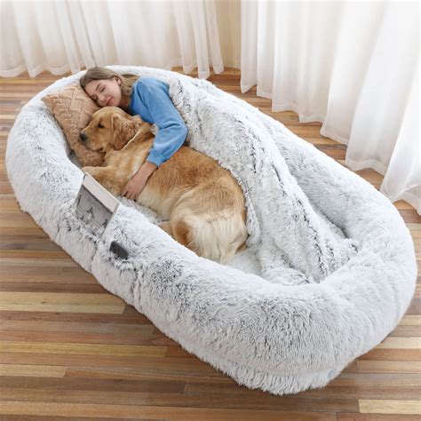 WROS Human Dog Bed, 71"x45"x14" Dog Beds for Humans Size Fits You and ...