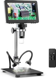 Etzin DM9 Pro 7 MINI HDMI Digital Microscope 1200X 1080P 16MP ...