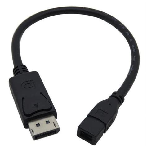 Buy Displayport DP Male to Mini Display Port Female Cable Adapter for ...