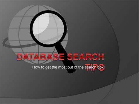Image result for Database Search