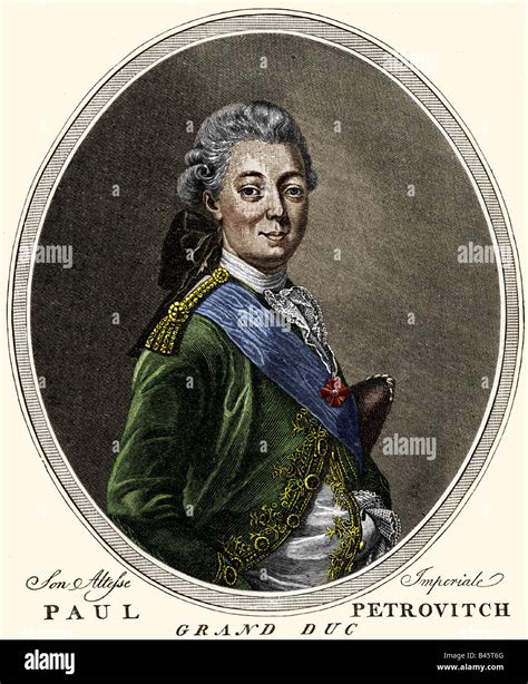 Tsarevich paul of russia hi-res stock photography and images - Alamy