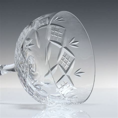 Set of Six Vintage Edinburgh Crystal Champagne Glasses c1955 - Drinking ...