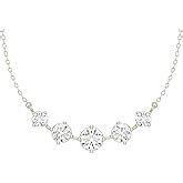 Clara 925 Sterling Silver Heart Solitaire Pendant Earring Chain ...